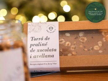 Torró de praliné xocolata i avellana