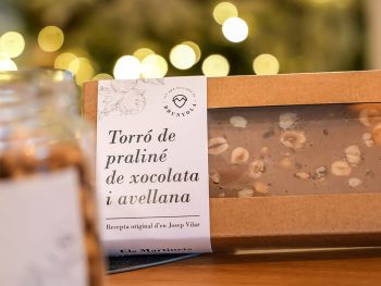 Torró de praliné xocolata i avellana