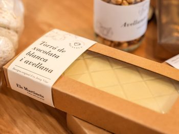 Torró xocolata blanca i avellana